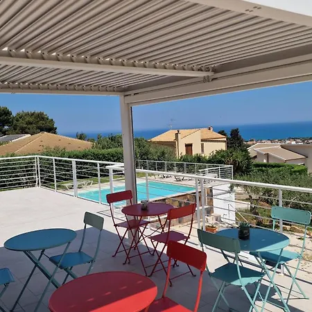 וילה Maria Con Piscina E Vista Mare 12 Posti Letto *